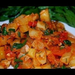 Таркари (Овощи, приготовленные в собственнном соку)