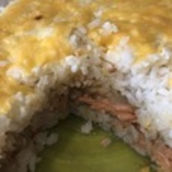 Горбуша в рисовой шубе