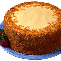 Быстрый шоколадный торт на кефире «Ням-ням»