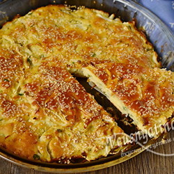 Минутный пирог с капустой - тает во рту: рецепт с фото