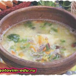 Картофельная похлебка с мясом рецепт