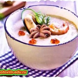 Чаудер (Chowder) - суп американских рыбаков ( 3 вида)