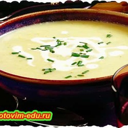 Вегетарианский суп с сельдереем
