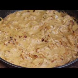 Свинина или говядина типа бефстроганов