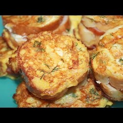 Булка, ветчина, яйцо