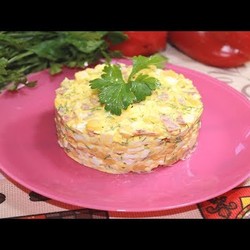 Быстрый и Вкусный Салат палочка-выручалочка.