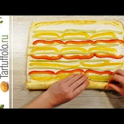 Нежнейшая Быстрая ЗАКУСКА за 20 минут! Рулет с интересной начинкой