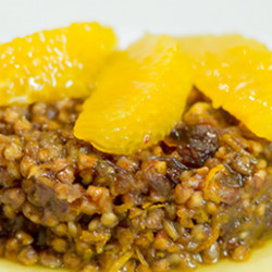 Гречневая каша с финиками и апельсинами | Ленивая кухарка