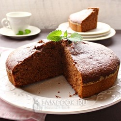 Шоколадный манник на молоке