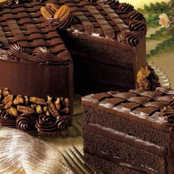 Шикарный торт «Черная магия» на кефире с кофе