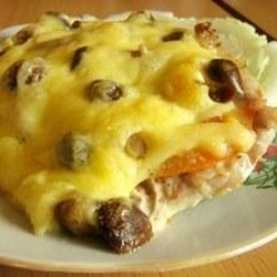 Свинина под сыром в мультиварке Поларис