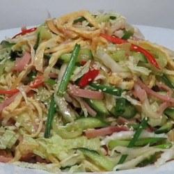 Японский салат «Киото» с обалденной легкой заправкой