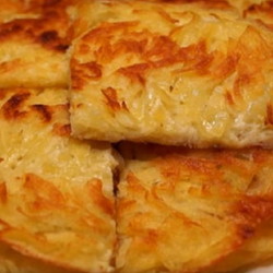 Быстрый завтрак из картофеля и яиц