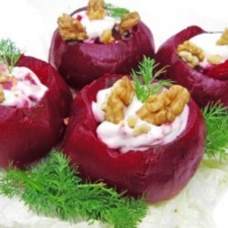 ФАРШИРОВАННАЯ ГРИБАМИ СВЕКЛА