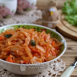 Тушеная капуста как в детском саду