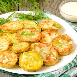 Кабачки в кляре с чесноком - 6 РЕЦЕПТОВ