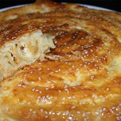 Слоеная улитка с сыром