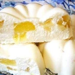 Творожный кекс с персиком б/в