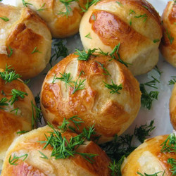 Пампушки для борща за 20 минут