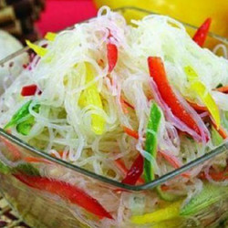 Салат «Фунчоза» с овощами. Вкуснятина!