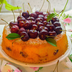 Великолепный пирог с черешней
