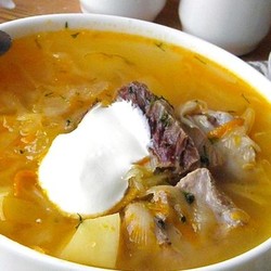 Кислые щи из квашеной капусты - пошаговый рецепт с фото на Повар.ру