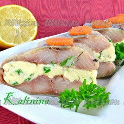 Селедка с сыром плавленным