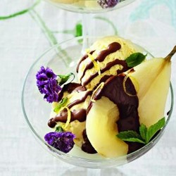 Французские груши с шоколадом, пошаговый рецепт с фото