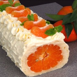 Рождественский рулет с мандаринами и особым кремом. Обсуждение на LiveInternet - Российский Сервис Онлайн-Дневников