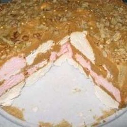 Орехово-зефирный торт без выпечки