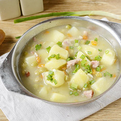 Гороховый с копч. курицей в мультиварке