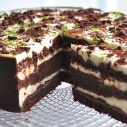 Очень нежный и вкусный торт «Шоко-лайм»