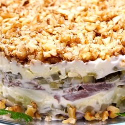 Салат «Принц» с говядиной / курицей