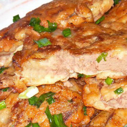 Нежная куриная печенка в сметанно-чесночном кляре