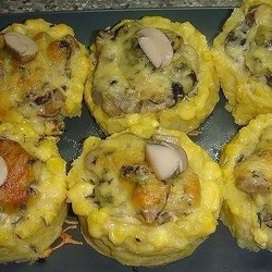 КАРТОФЕЛЬНЫЕ ЛУКОШКИ С ГРИБНЫМ ЖУЛЬЕНОМ! ВКУСНОТИЩА НЕОБЫКНОВЕННАЯ!!!