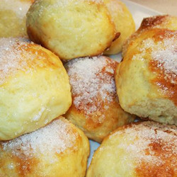 Румяные творожные булочки за 15 минут