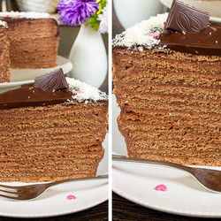 Шоколадно-медовый торт. Самый вкусный из медовиков!
