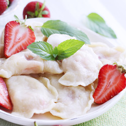 Вареники с творогом на заварном тесте - рецепт RussianFood