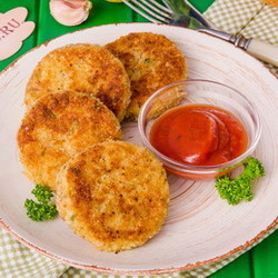 Котлеты из рыбных консервов с рисом: рецепт с фото - Пошаговый рецепт с фото |  Блюда из рыбы и морепродуктов