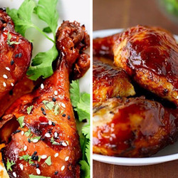 Куриные ножки в соево-медовом соусе