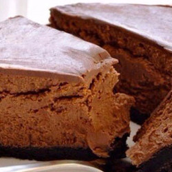 Шоколадный чизкейк для тех, кто следит за фигурой