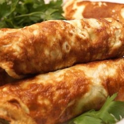 Бризоль из яиц и фарша