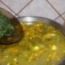 Борщ со щавелем и яйцом