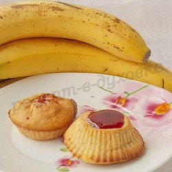 Творожно-банановое суфле в духовке