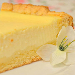 Ванильный сметанник из песочного теста