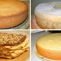 Лучшие коржи для тортов. 6 рецептов приготовления!
