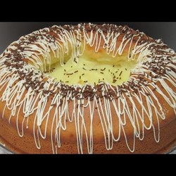 Пирог "ВУЛКАН", печется вместе с кремом