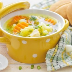 Овощной суп из цветной капусты