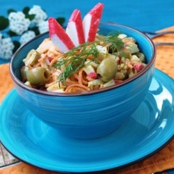 + КОР. МОРКОВЬ, ЯЙЦА, ОЛИВКИ