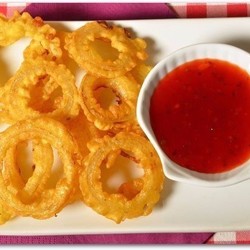 Луковые кольца в кляре